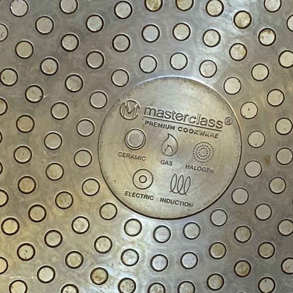 Master Class Premium Cookware Saucepan Wood Handle With Glass Lid BlueGreen - Picture 7 of 11